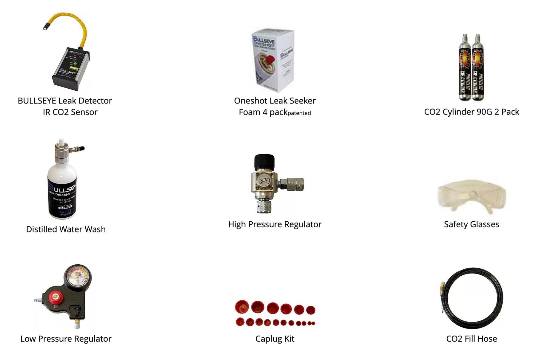 ATS BULLSEYE Leak Detector with IR Pro Kit - AE Tools & Computers