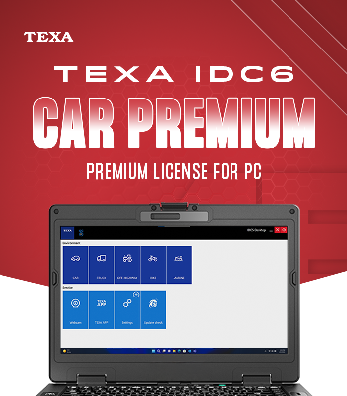 TEXA IDC6 Car premium software for PC download