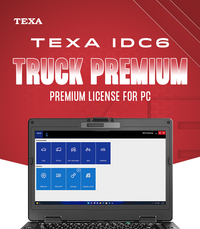 TEXA IDC6 Truck premium software for PC download